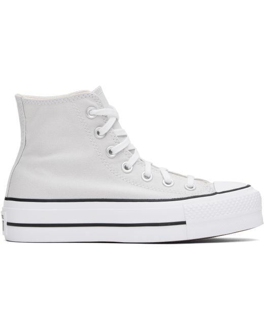 Converse Black Chuck Taylor All Star Lift Platform High Top Sneakers