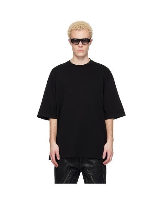 Det Blev Sent Black Oversized T-Shirt for men