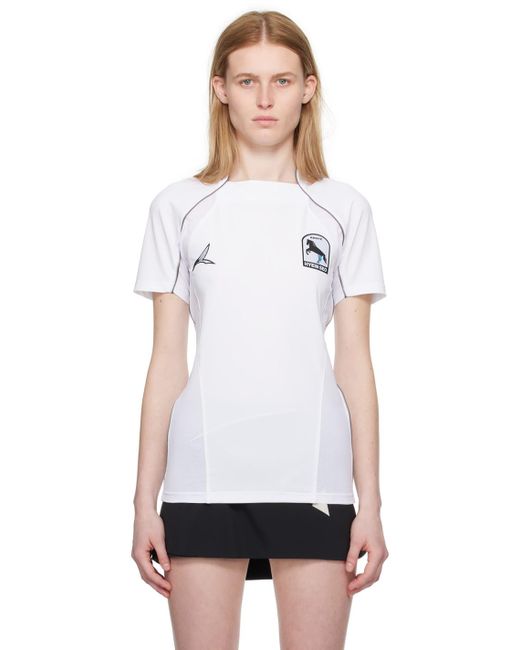 T-shirt de football blanc Hyein Seo en coloris White