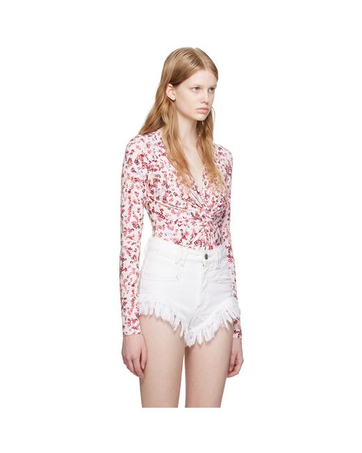 Isabel Marant Multicolor Jena Bodysuit