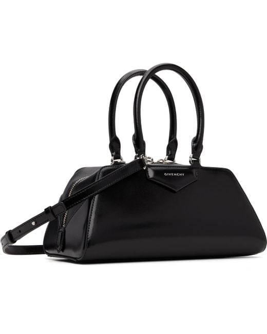 Givenchy ブラック スモール Antigona East-West バッグ Black