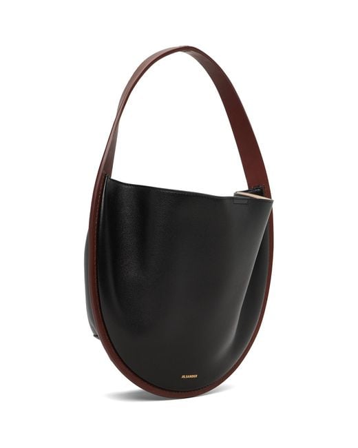 Jil Sander Black Pivot Bag