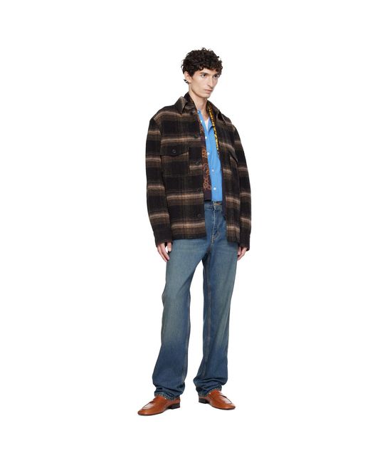 Isabel Marant Blue Lewys Jeans for men