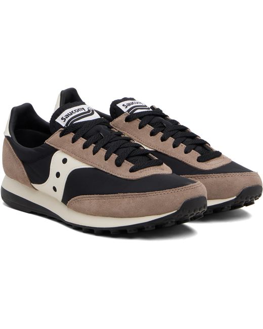 Saucony Black Trainer 80 Sneakers for men