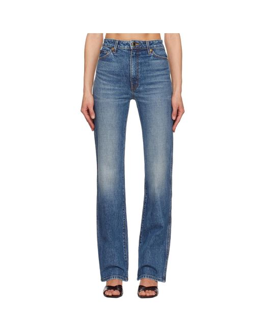 Khaite Blue Danielle Jeans