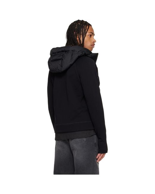 Moncler Black Maglia Down Jacket for men