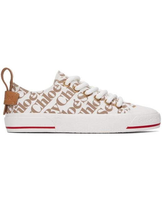 See By Chloé Black Taupe Aryana Sneakers