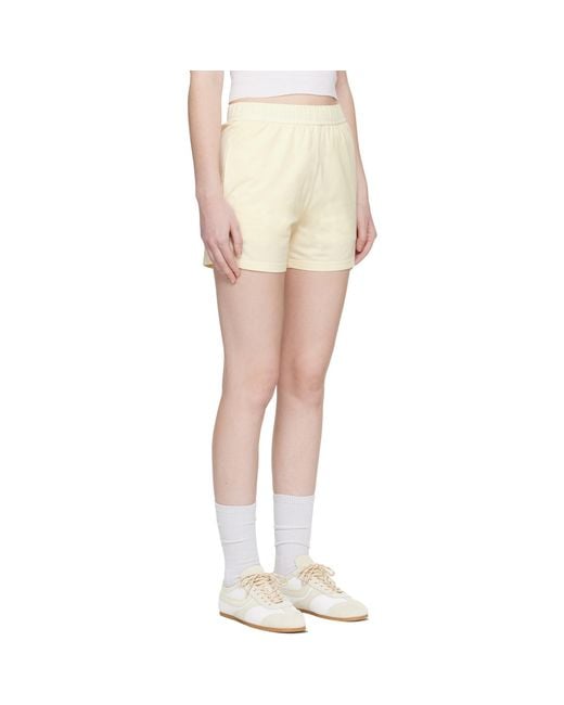 Rier Natural Jersey Cotton Shorts