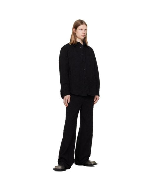 Louis-Gabriel Nouchi Black Nep Denim Jeans for men