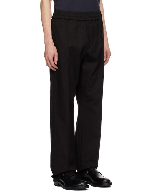 Valentino Black Pinched Seam Trousers for men