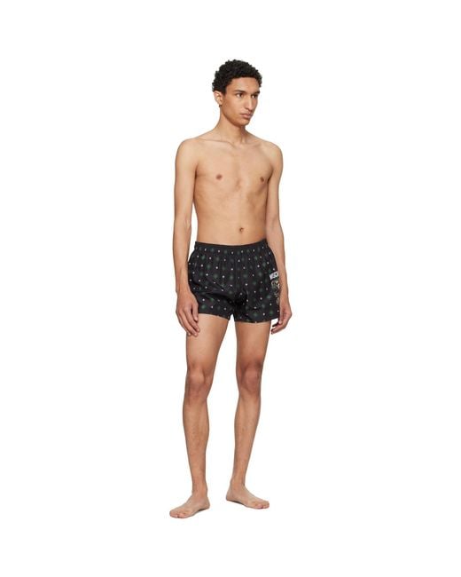 Moschino Blue Teddy Swim Shorts for men