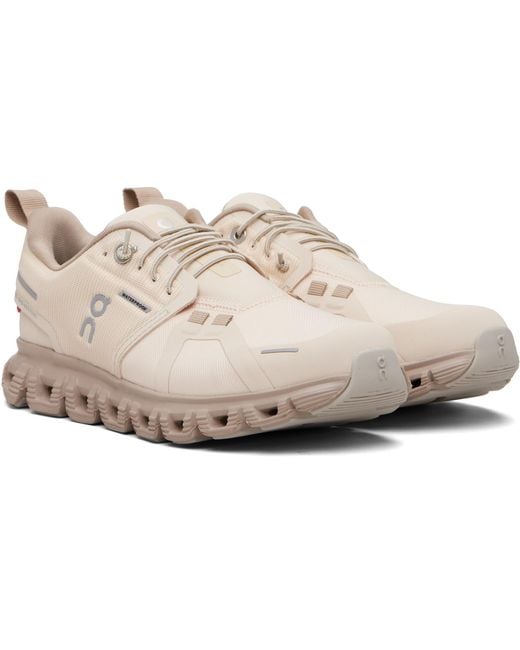 On Shoes Black Cloud 6 Waterproof Sneakers
