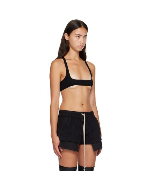 Rick Owens Black Tower Horny T Top