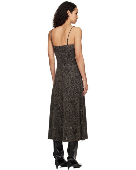 Beaufille Black Ariel Midi Dress