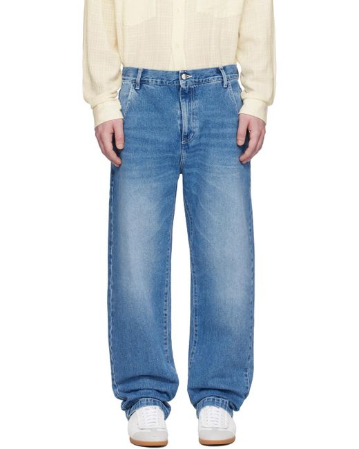 mfpen Blue Regular Jeans for men