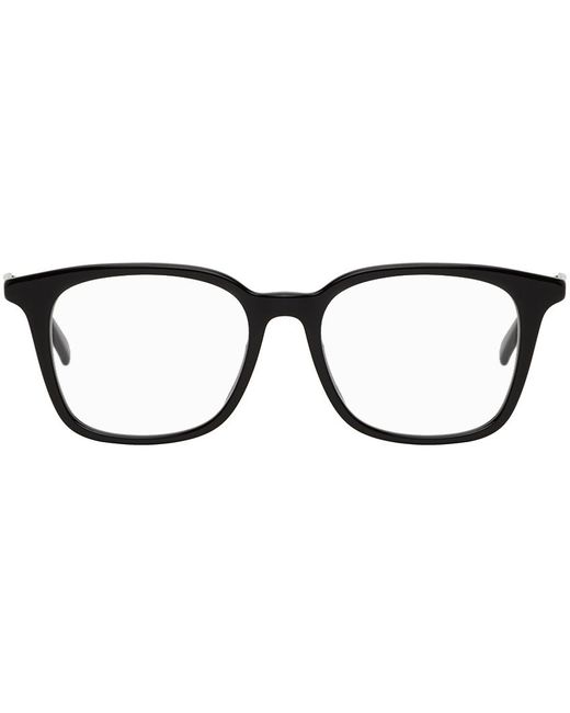 gucci black rectangular glasses