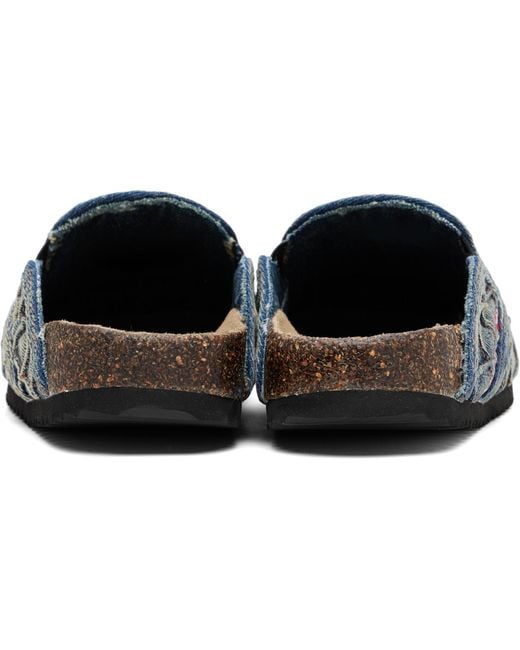 DIESEL Black D-Woodstock Quilted Slip-On Loafers