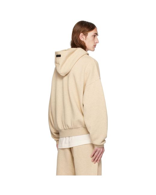 Fear Of God Natural Bonded Hoodie for men