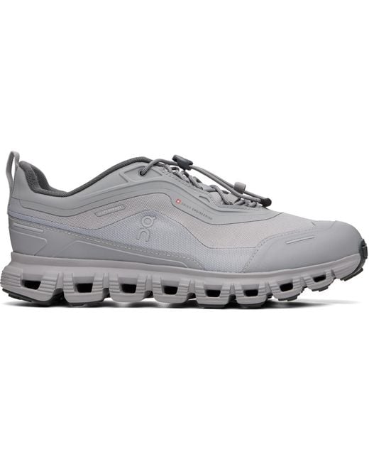 On Shoes Gray Cloud 6 Geo Waterproof Sneakers for men