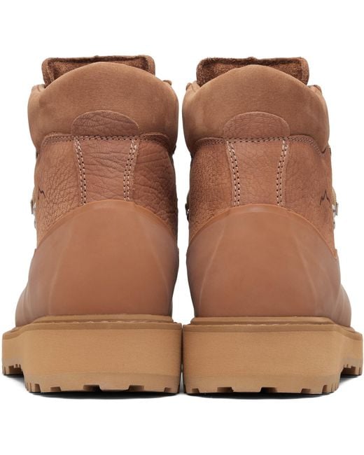 Diemme Black Tan Roccia Vet Gomma Boots for men