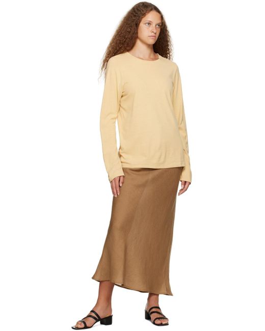 Baserange Brown Dydine Maxi Skirt