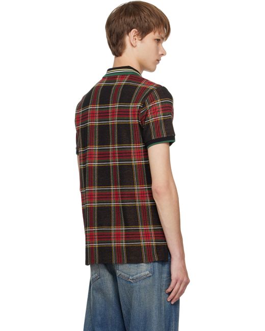Vivienne Westwood Black Classic Polo for men