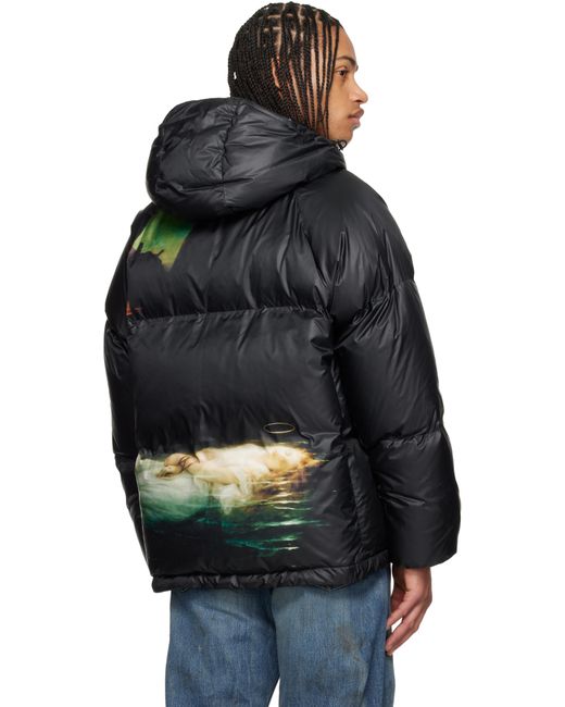 Undercover Black Ssense Exclusive Uc2E9204 Down Jacket for men