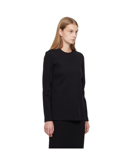 Max Mara Black Mxpneutro Top