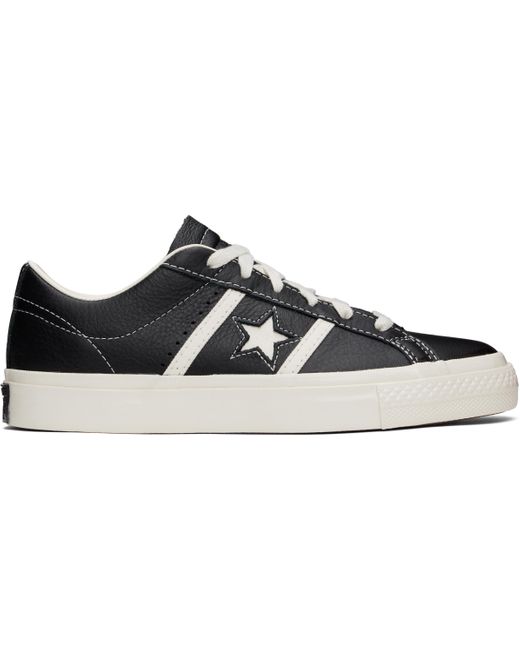 One star converse black sale
