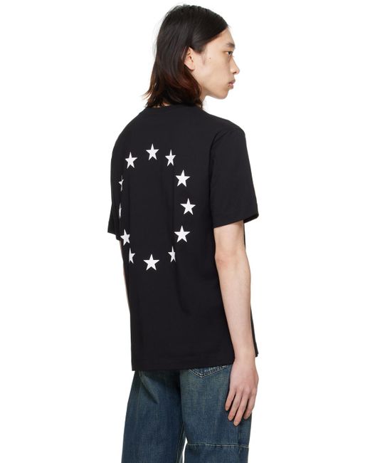 Études t-shirt wonder noir à logos europa Etudes Studio pour homme en coloris Black