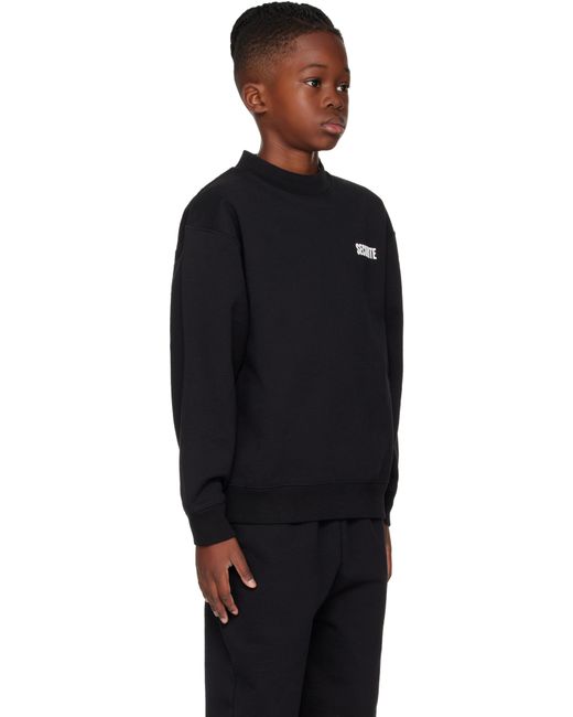 Vetements キッズ｜ブラック Securite スウェットシャツ Black