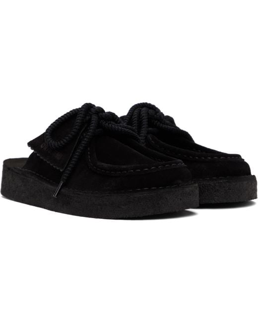 Clarks Black Desert Nomad Mules