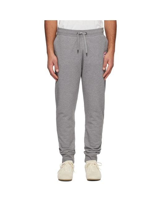 Canada Goose Gray Huron Sweatpants for men