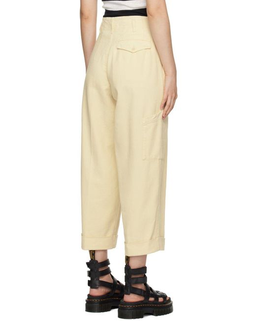 Safari Beige Elasticated Curve Trousers