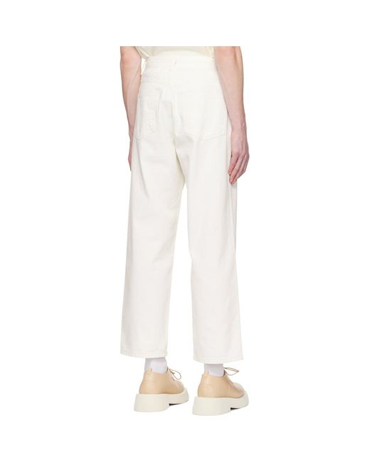 LE17SEPTEMBRE White Five-Pocket Jeans for men