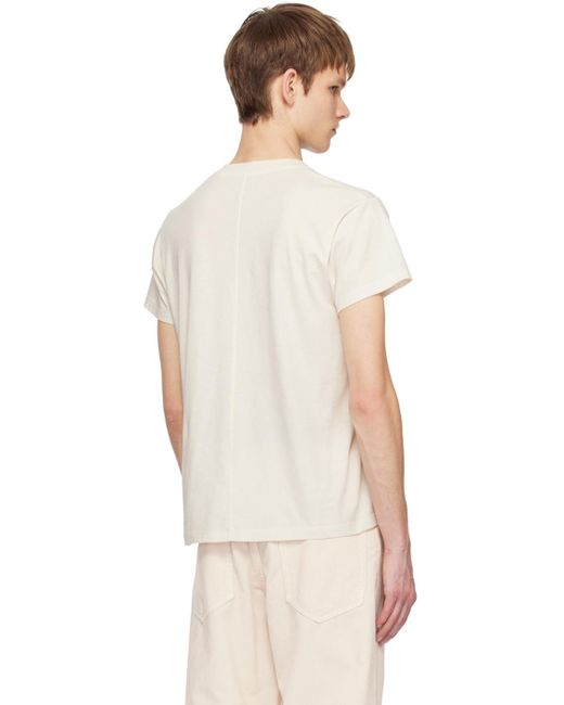 T-shirt blaine ivoire The Row pour homme en coloris Multicolor