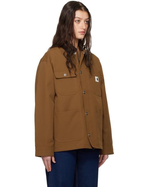 Carhartt Brown Tan Clapton Jacket