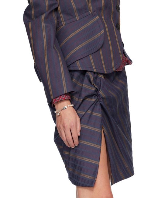 Vivienne Westwood Black Simonetta Pearl Bracelet