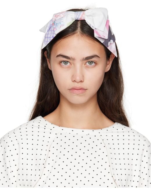 Ashley Williams Multicolor Bow Headband