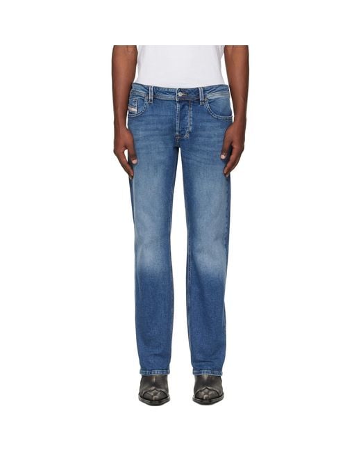 DIESEL Blue 1985 Larkee 09L51 Regular Jeans for men