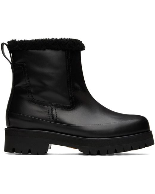 Juun.J Black Mustang Boots