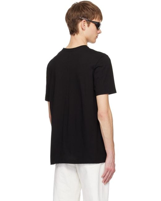 The Row Black Luke T-Shirt for men