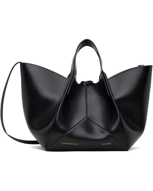 【関税込み】Victoria Beckham ブラック ミニ W11 トートバッグ Victoria Beckham Black W11 Mini Tote | ModeSens