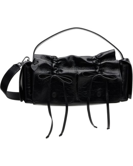 Acne Black Multipocket Shoulder Bag