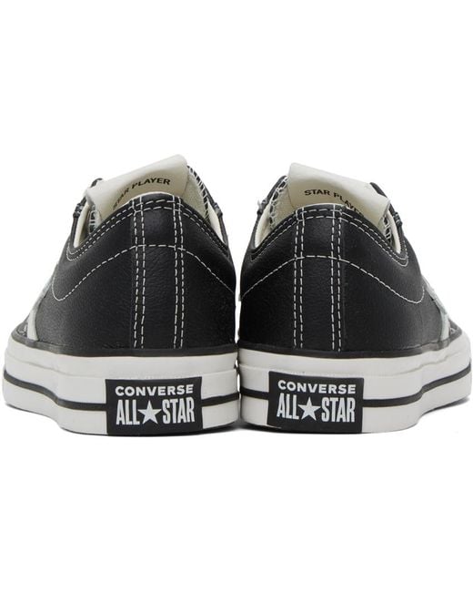 Converse Black Star Player 76 Low Top Sneakers for men