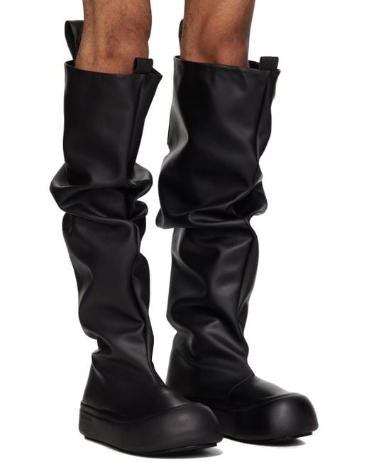 Yume Yume Black Fisherman Boots for men