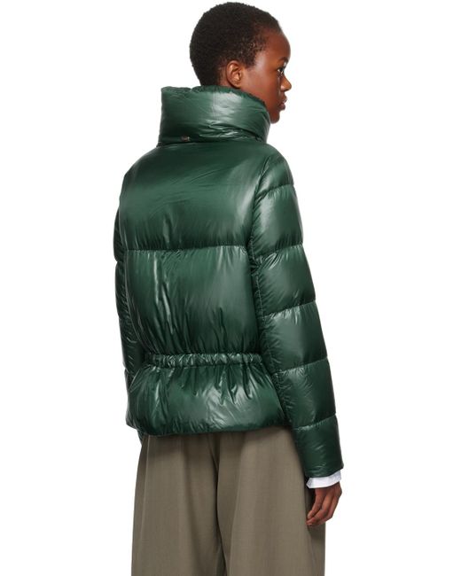 Herno Green Lightweight Down Jacket