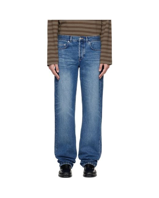 A.P.C. Blue Rescue Jeans for men