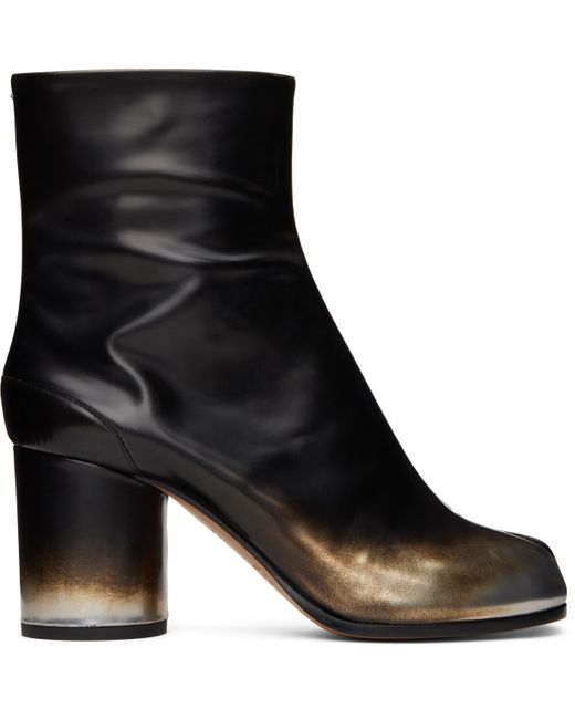 Maison Margiela Tabi Ankle Boots in Black | Lyst