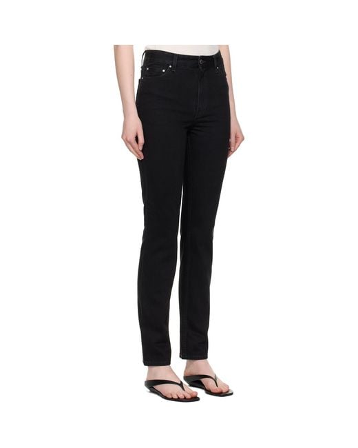Totême  Black High Slim Jeans